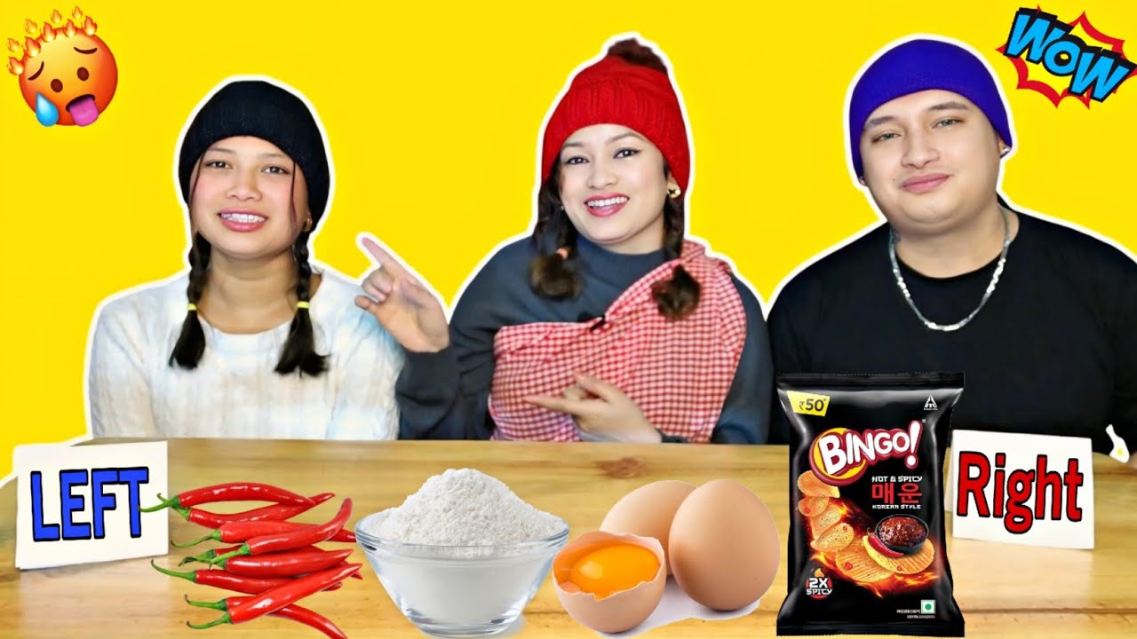 Sha Ka Diang Ne Sha Ka Mon 😂 + Sa ka Punishment || Left Or Right Challenge 🤔