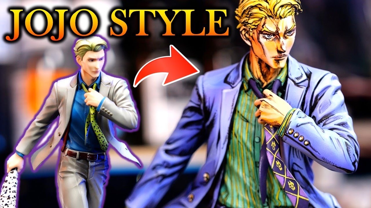 JOJO версия фигуры KENTO NANAMI. [3D сканер POP 3 REVOPOINT]