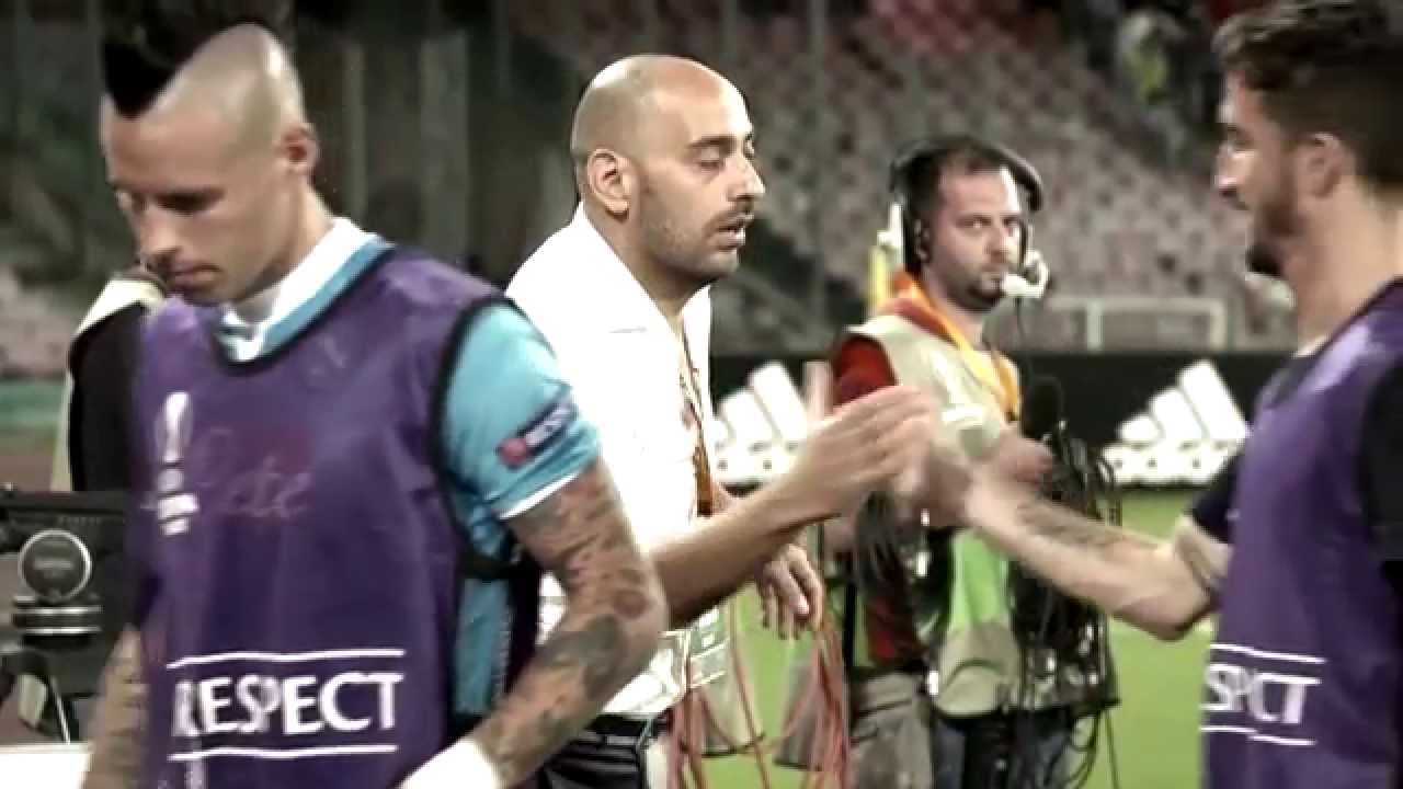 Decibel Bellini Uefa Europa League Intervista Stadio San Paolo Napoli