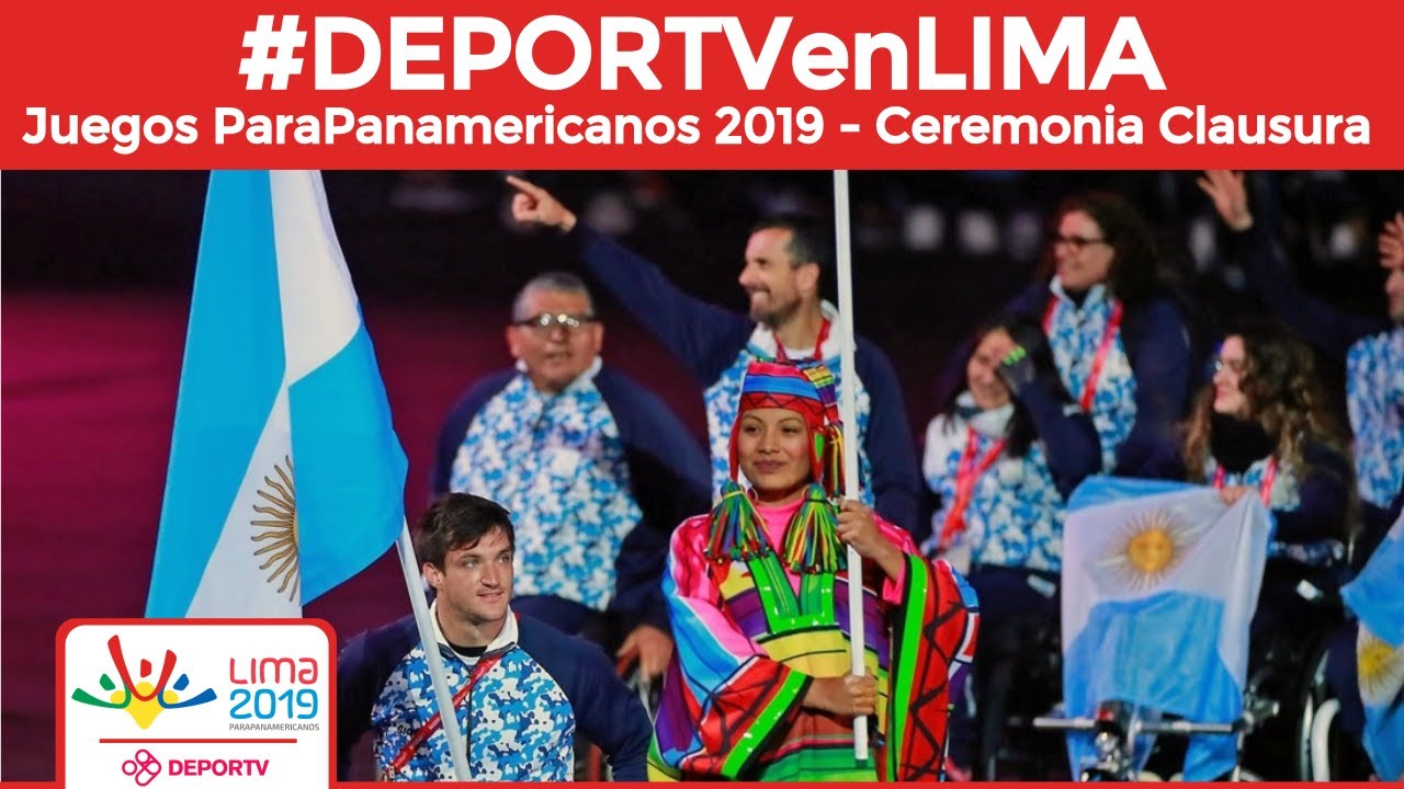 Juegos ParaPanamericanos Lima 2019 - Día 10 - Ceremonia de Clausura