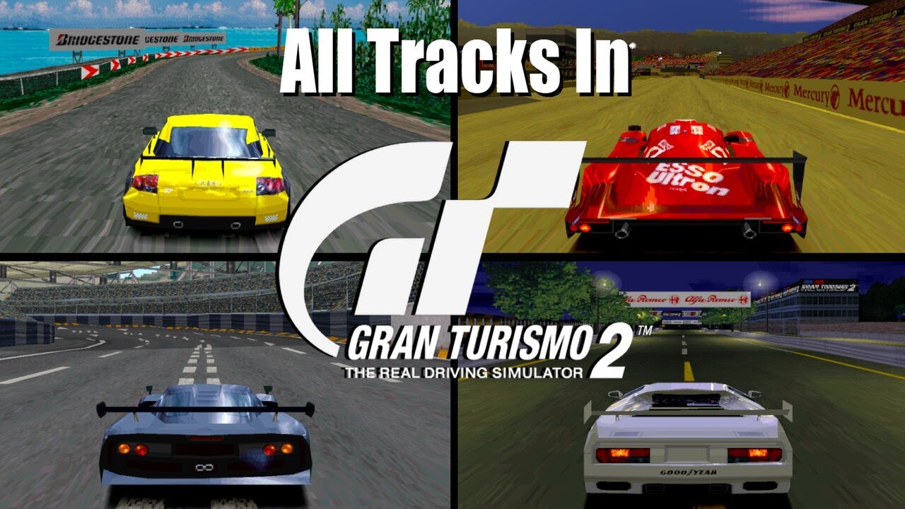 Gran Turismo 2 - All Tracks in Gran Turismo 2