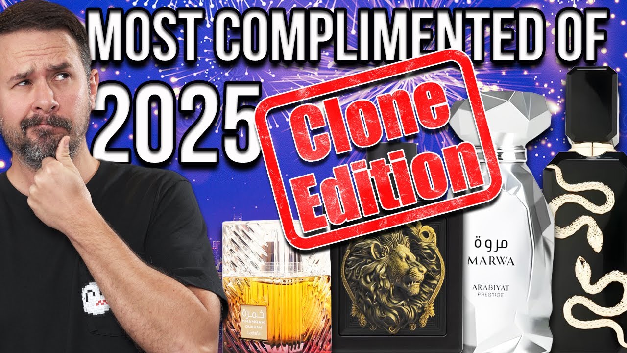 Top 10 MOST COMPLIMENTED Clone Fragrances Of 2025