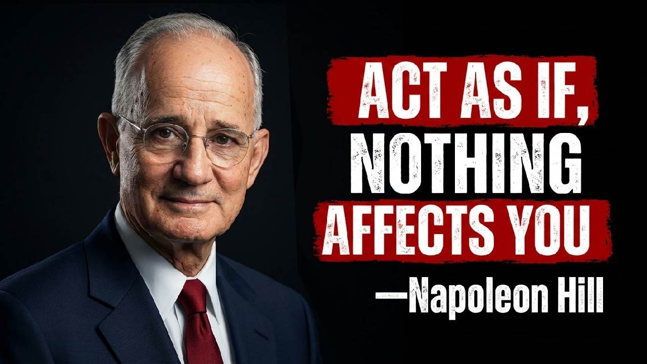 How Strong Minds Stay Calm and Untouched | Napoleon Hill