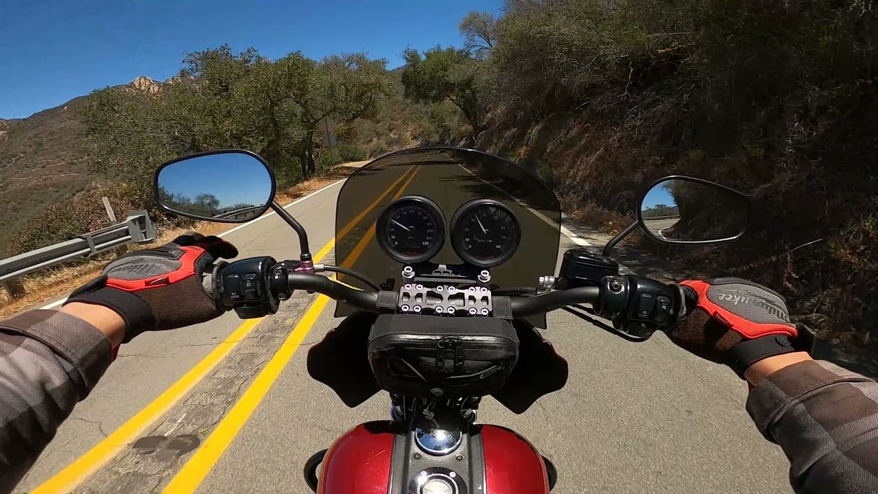 Cali Canyon Road #2 | Harley Dyna FXDXT Thunderheader
