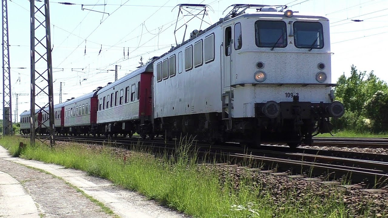 [HD] BR 114 mit Dostos und Malmöexpress BR 109 (E11 DDR Lok)
