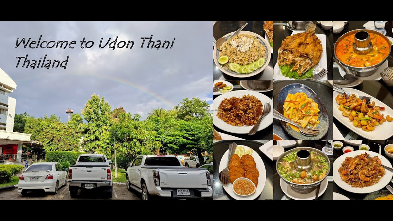 Flight to Udon Thani, recommended Hotel, Introducing Northeast Thailand food, Dinner