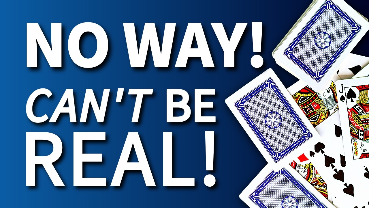 Фокусники ненавидят этот самодействующий карточный фокус! (Он бросает вызов 100-летней истории ка...