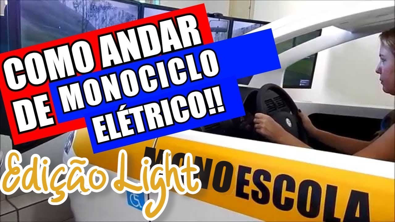 #Monociclo Elétrico Dicas para saber andar - VERSÃO LIGHT!