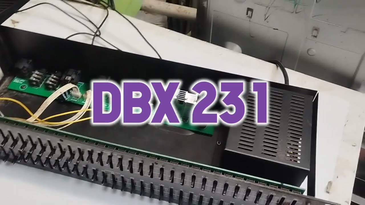 Bongkar Equalizer  DBX 231 Modif Bagian Regulator