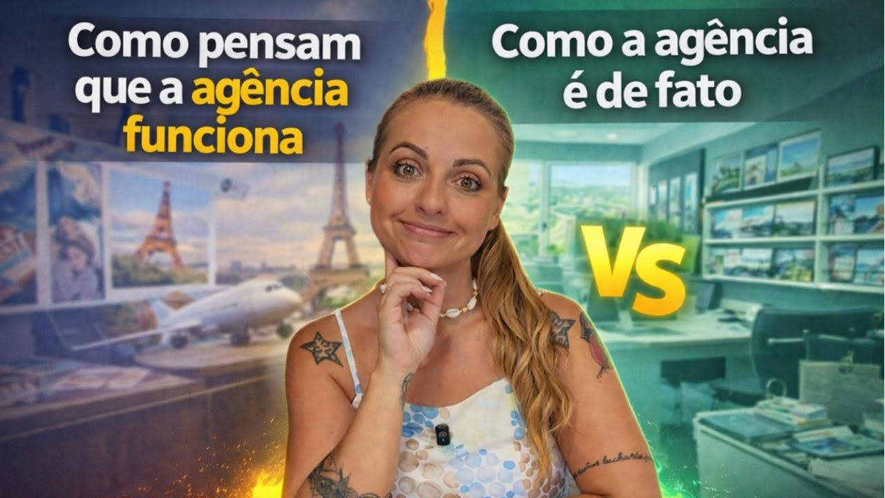 AGÊNCIA DE VIAGENS NÃO É COMO PENSAMOS!