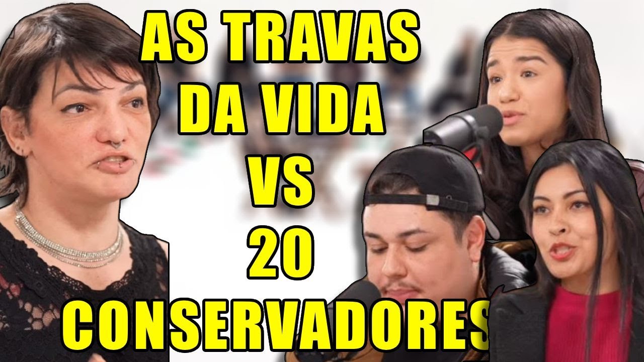 REACT @AsTravaDaVida  VS 20 CONSERVADORES - AO VIVO - @spectrumcanal