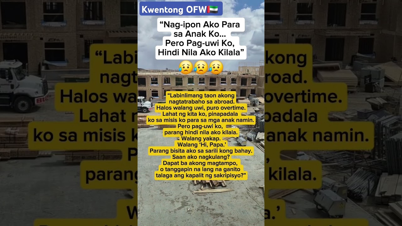 Kwentong OFW 🇦🇪 #shorts #ofwlife #pinoyabroad #buhayofw