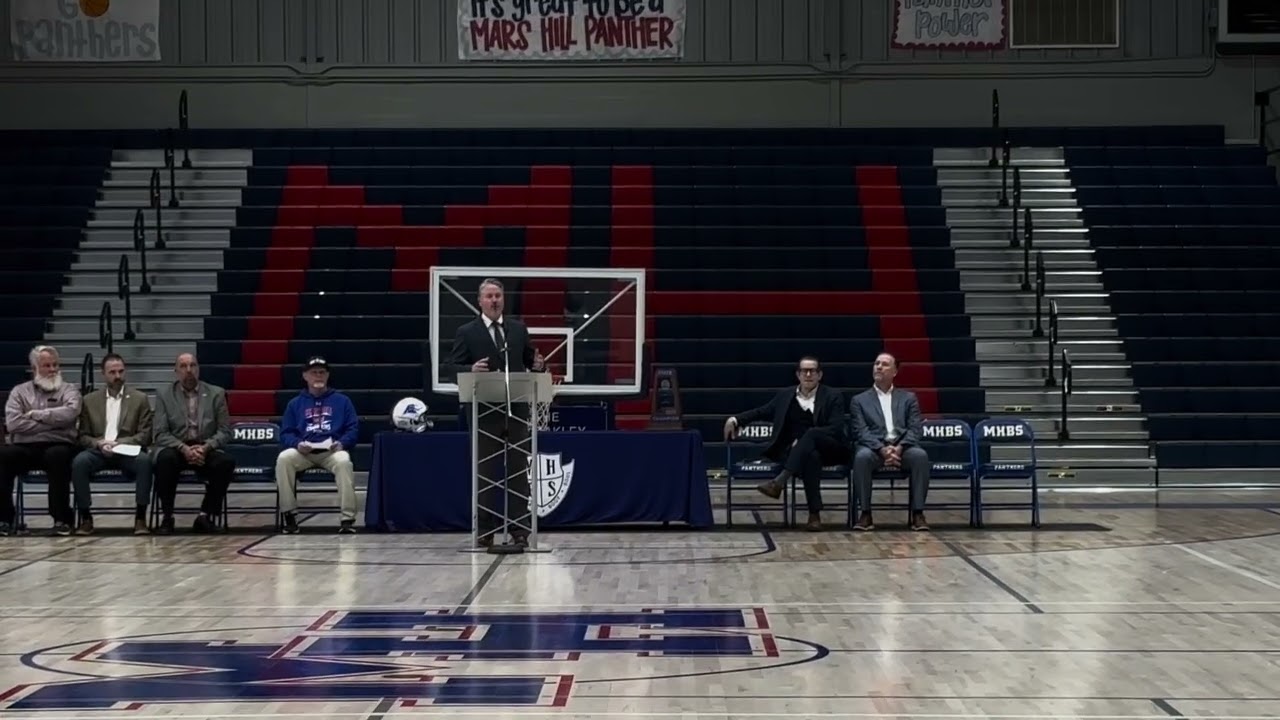 2025 Mars Hill Bible School Football Official Trophy Presentation