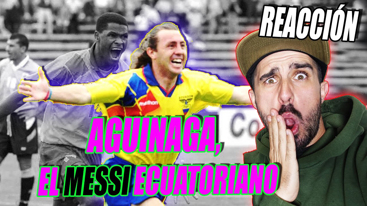 🔥 ALEX AGUINAGA, SUS MEJORES JUGADAS Y GOLES 🇪🇨 | REACCIÓN de un EXTRANJERO, ME RECUERDA A MESSI!