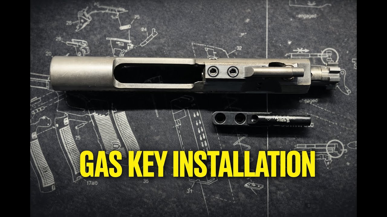 AR Gas Key Installation | Rubber City Armory Gas Key Install & Tips