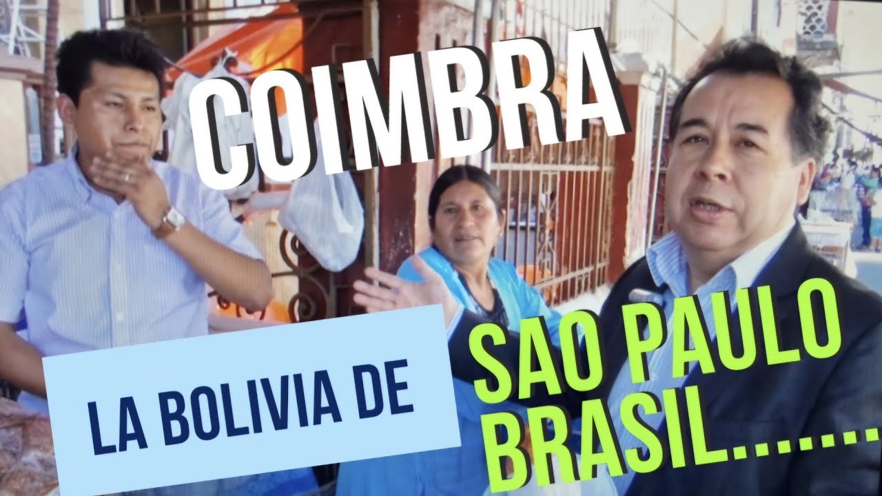 EXPLORANDO LA BOLIVIA DE SAO PAULO, COIMBRA EN BRASIL CON EL DR. JAIME VALDIVIA. IMPERDIBLE.....