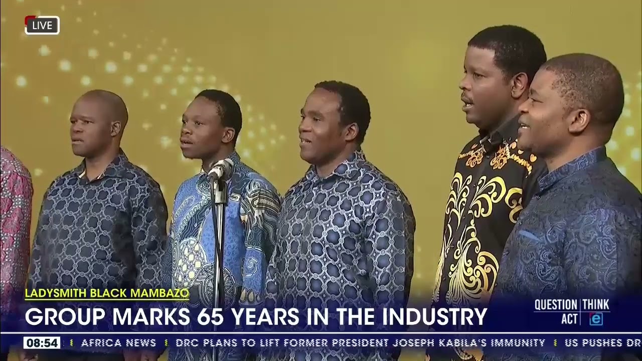 Ladysmith Black Mambazo takes centre stage at Joburg Theatre