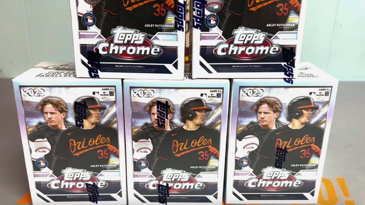 2023 Topps Chrome Blaster Rip - BIG Aqua Rookie /199 + Rookie Auto!!!!!