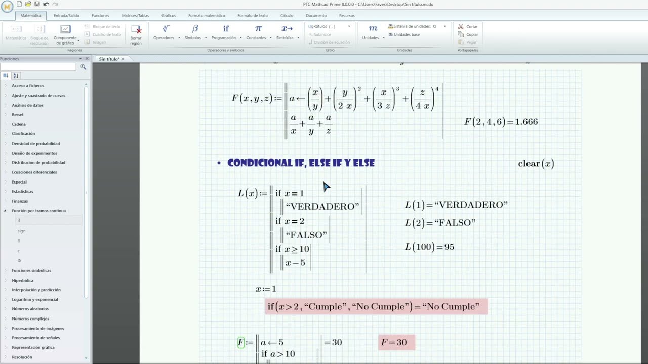 TUTORIAL MATHCAD PRIME