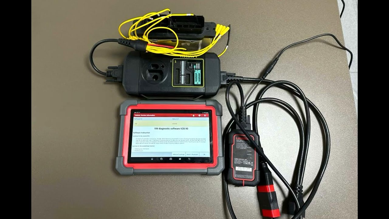 Launch X431 IMMO Plus VW ME17.5.22 ECU Replacement obdii365