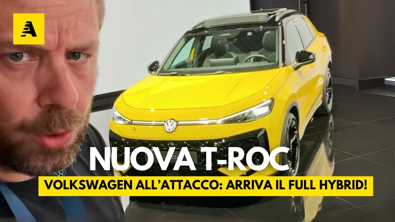 Volkswagen T-ROC (2026) | Pi&ugrave; spazio e NUOVO motore FULL-HYBRID ⚠️