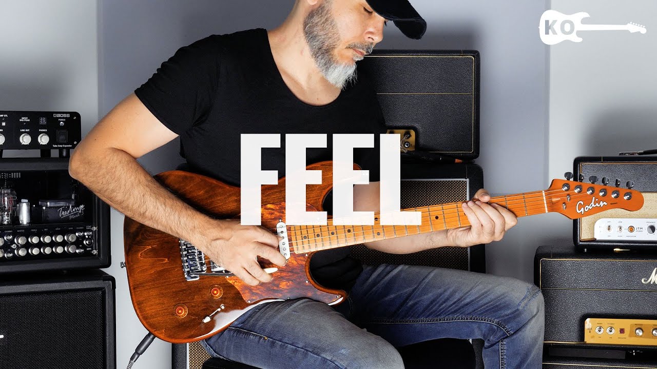 Robbie Williams - Feel - Electric Guitar Cover by Kfir Ochaion - Godin Guitars