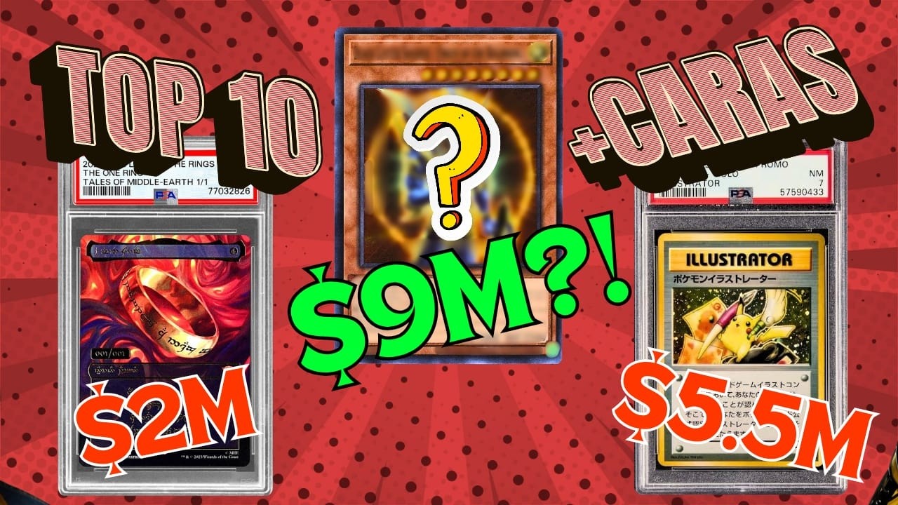 As Cartas Mais Caras da História dos TCGs (Magic, Pokemon e Yu-Gi-Oh! )