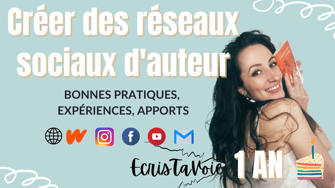 Créer des réseaux sociaux d'écriture et d'auteur (bilan, bonnes pratiques, Instagram, Wattpad...)