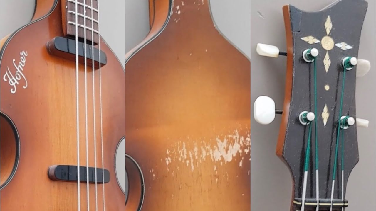 Fab Cave is here to take a look at the very first Hofner violin bass from 1956!