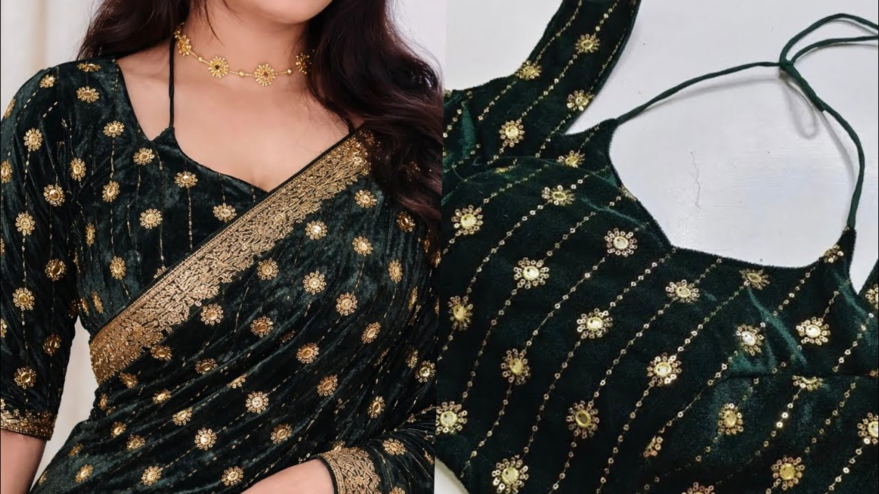 Stylish Blouse Front Neck Design Cutting And Stitching | Neck Blouse Designs | Blouse Ki Design
