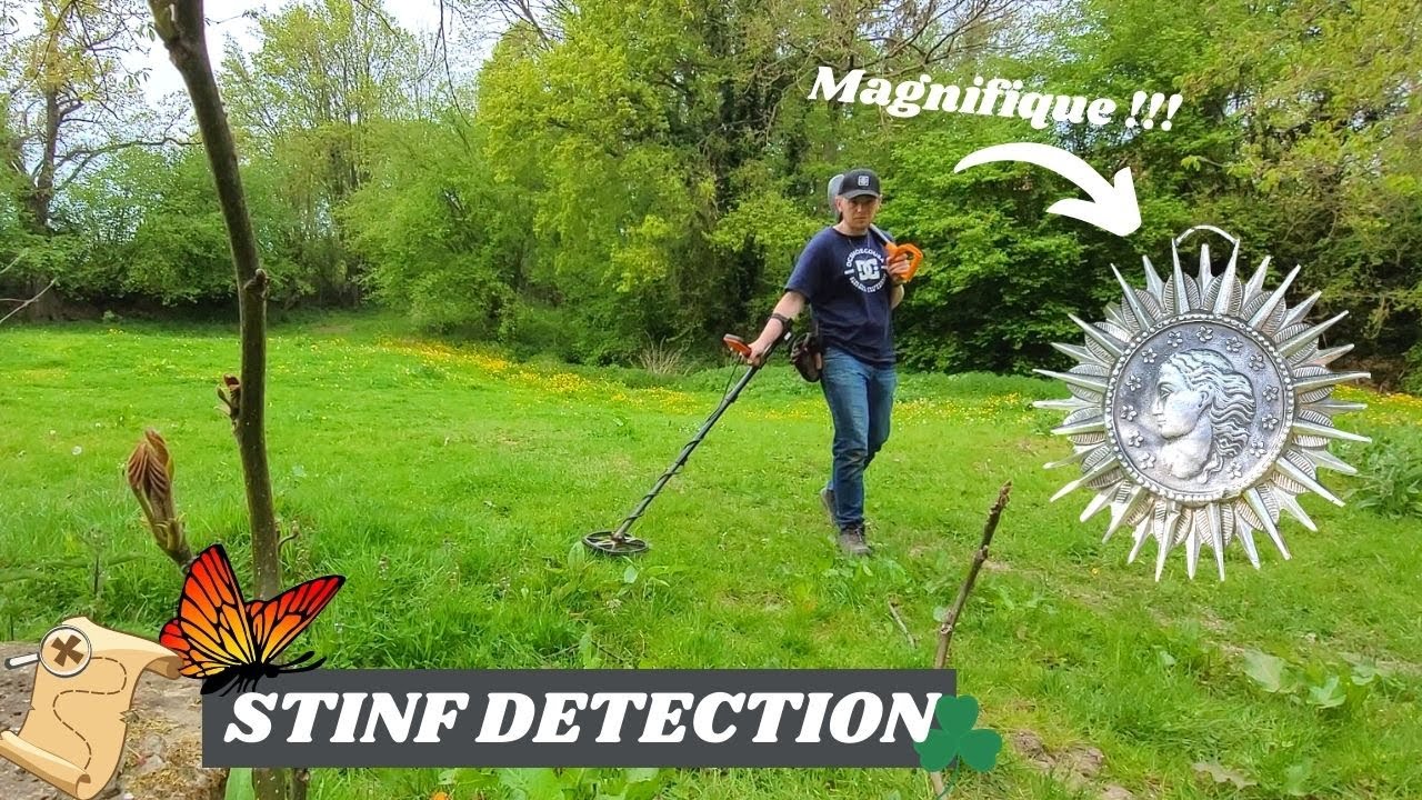 Une magnifique découverte au détecteur de métaux !