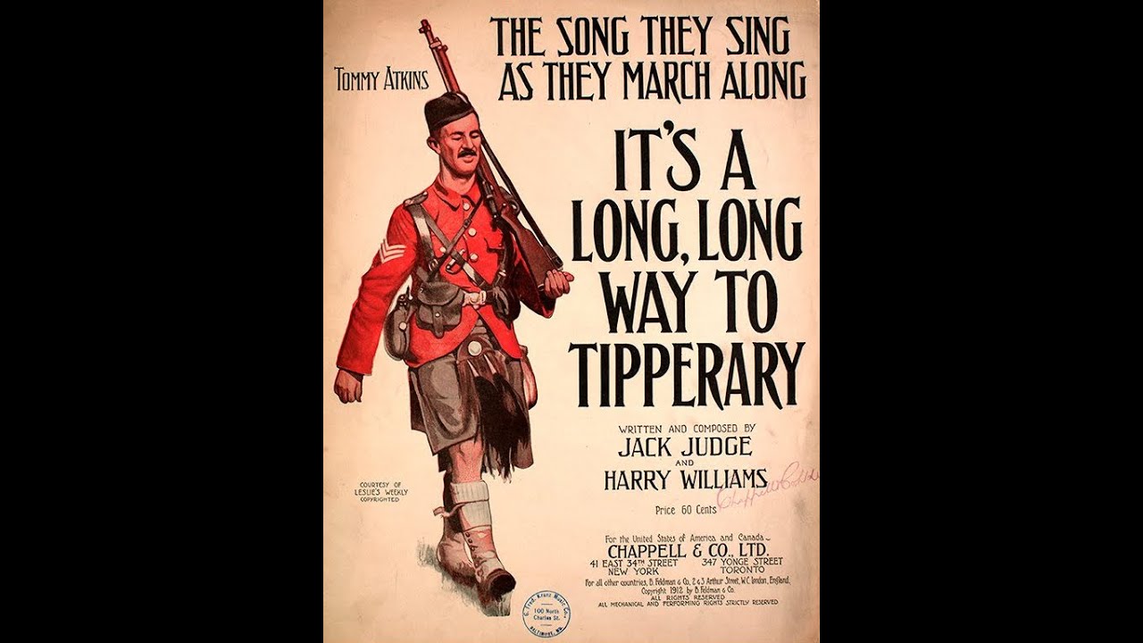 WWI Medley Long, Long  Way to Tipperary, Pack Up Your Troubles