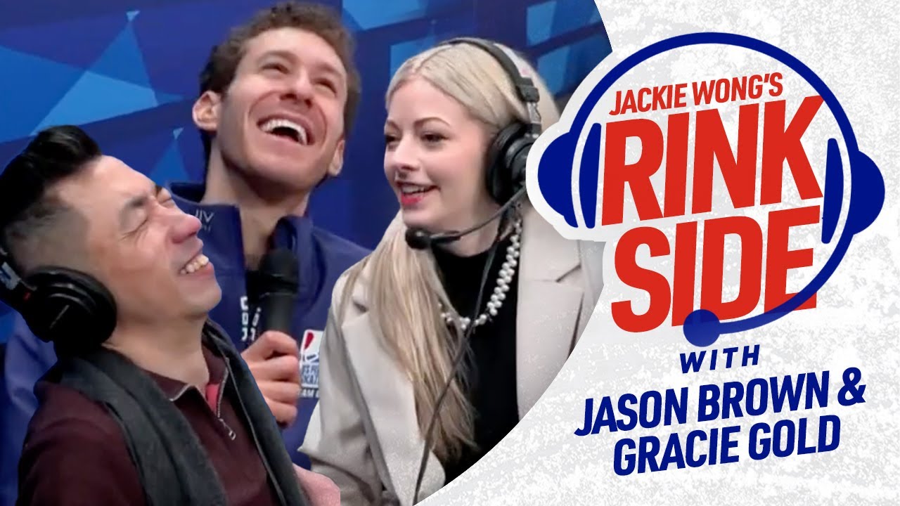 Gracie Gold & Jason Brown | Rinkside w/Jackie Wong | 2024 Prevagen U.S. Figure Skating Championships