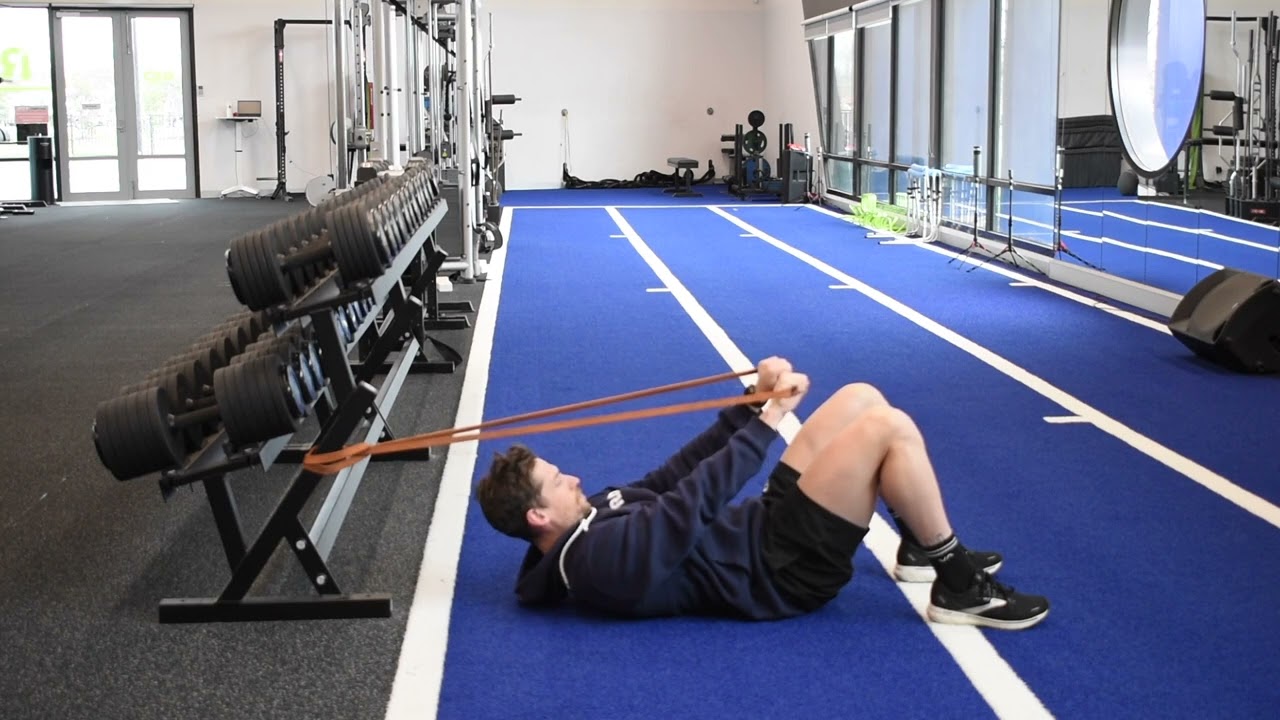 Band Resisted Crunch
