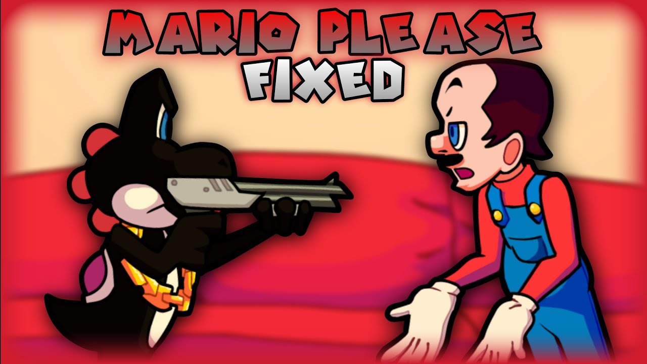 [FNF] Mario Please/Moocher - Fixed | Vs. Jeffy V3
