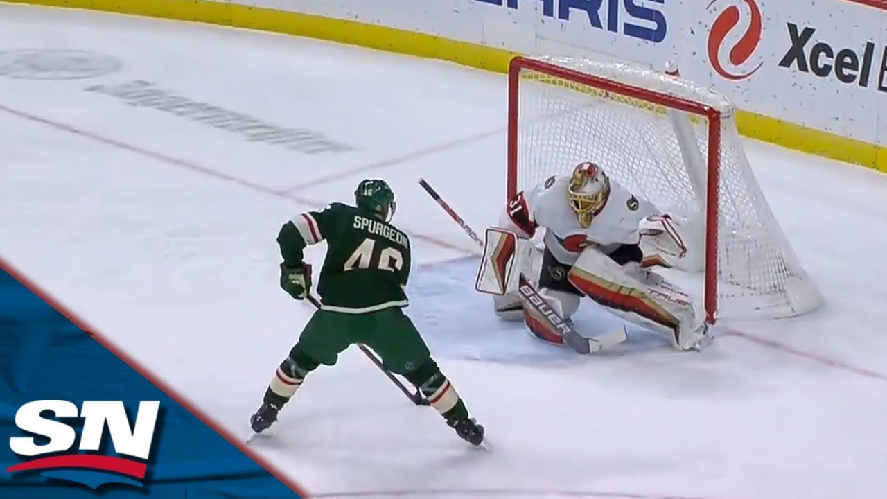 Wild's Jared Spurgeon Finishes Off Kirill Kaprizov's Pretty Pass With Nice Move In Tight