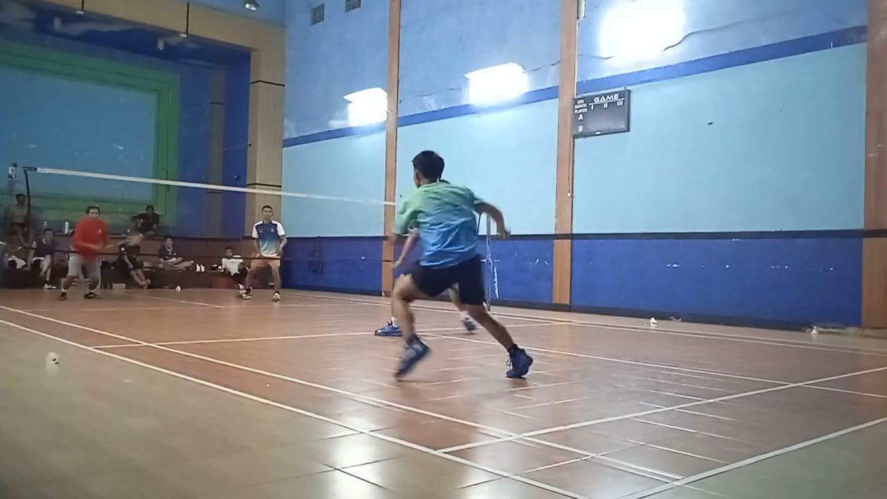(PIAN/AJUM VS AMBAR/AJI) LATIHAN BERSAMA BADMINTON KOK KEDOT GOR DESA MEKARRAHAYU