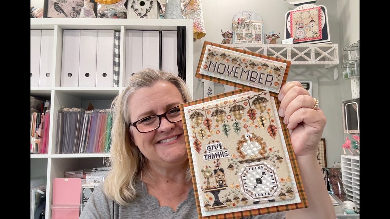 Flosstube #128 Stitching on the Struggle Bus, HAUL, New Start