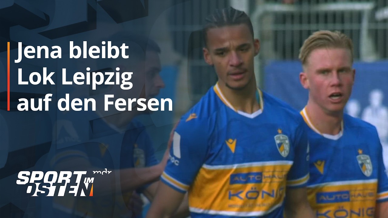 FC Carl Zeiss Jena feiert knappen Sieg gegen Chemie Leipzig | MDR
