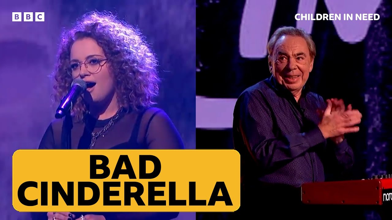 Andrew Lloyd Webber and Carrie Hope Fletcher perform 'Bad Cinderella' | BBC Children in Need 2020