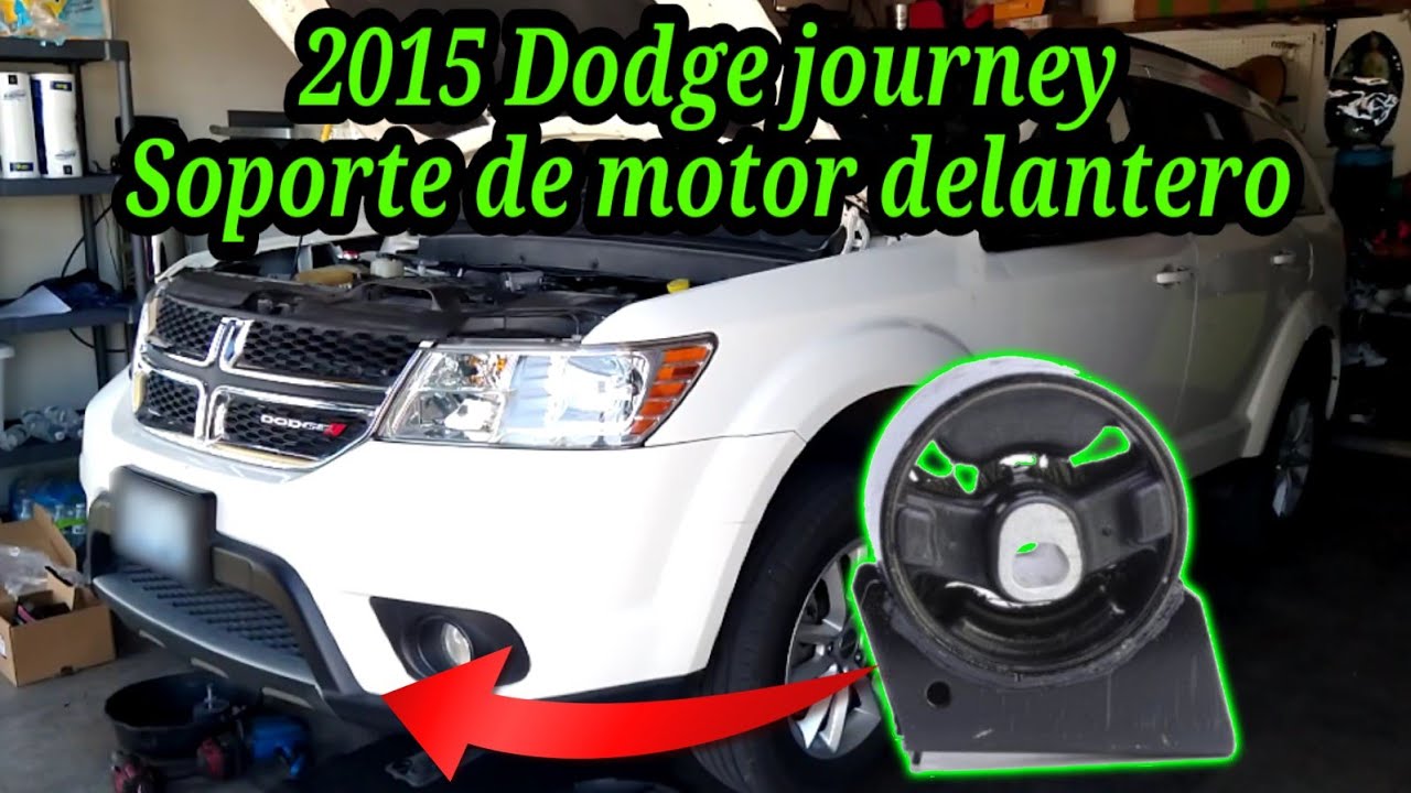 2015 Dodge Journey Cómo cambiar el soporte de motor delantero (How to change the front engine mount)