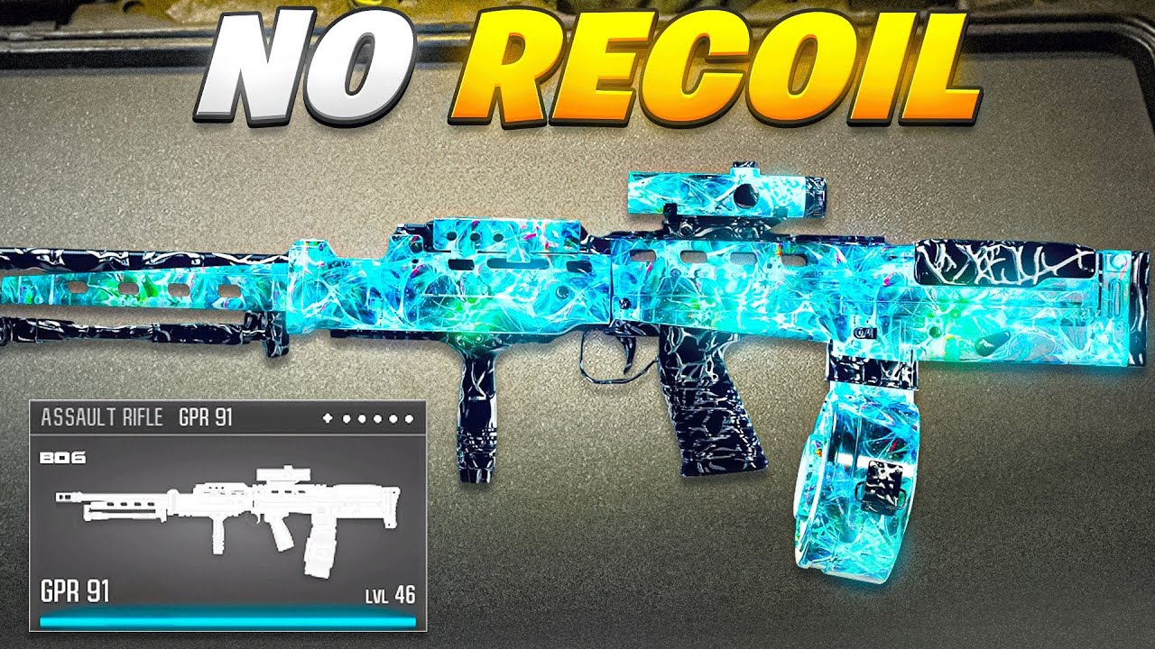 new *NO RECOIL* GPR 91 LOADOUT in WARZONE 4! 😲 (Best GPR 91 Class Setup) - BO6