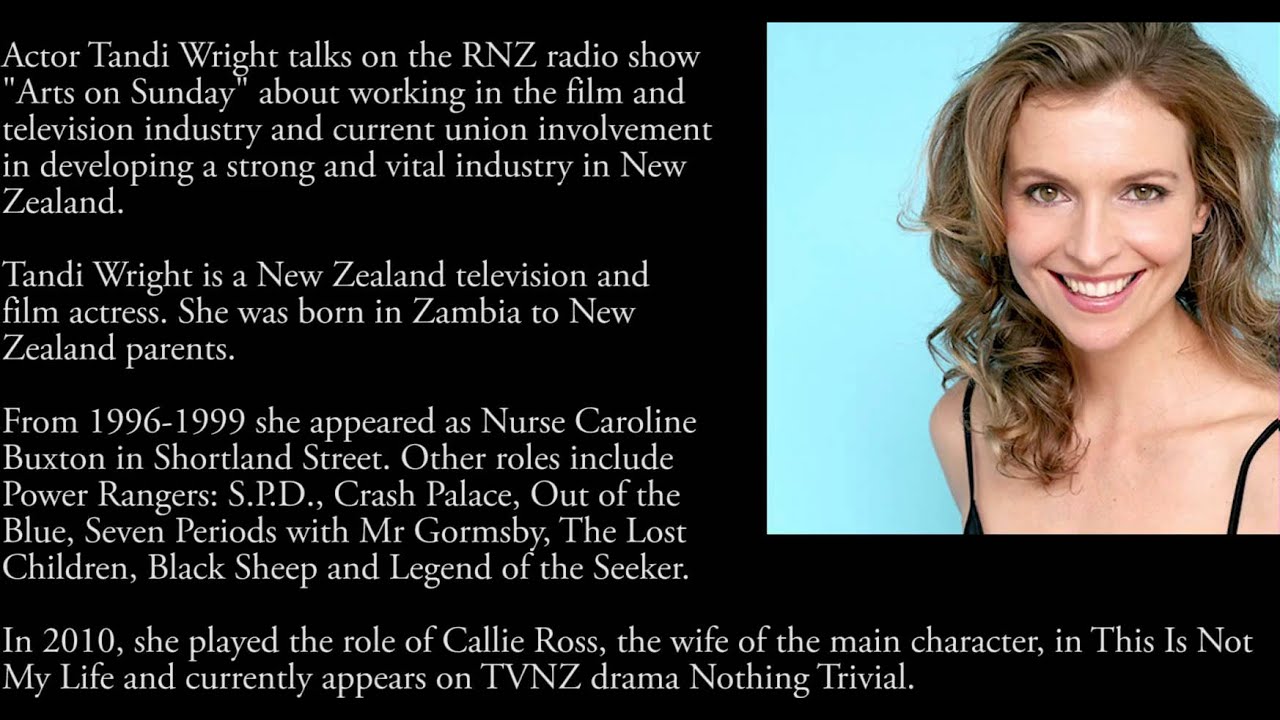 Tandi Wright Interview 28 October 2012