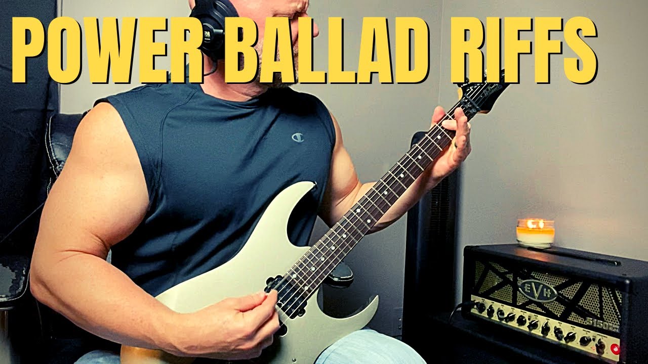 Heavy Metal Power Ballad Guitar Lesson - 3 Riffs