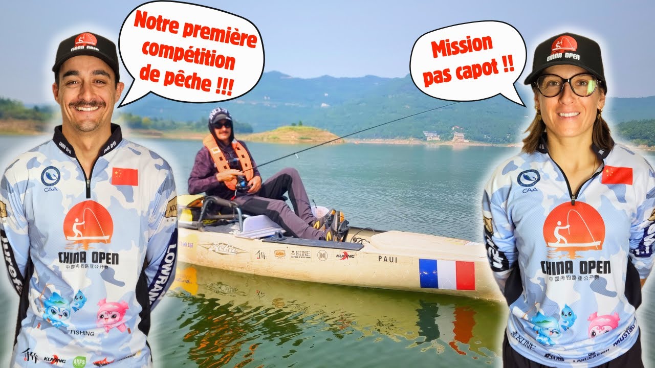 On part en CHINE pour une COMPETITION de pêche INTERNATIONALE ! - CHINA OPEN 2024 Shengzhong Lake
