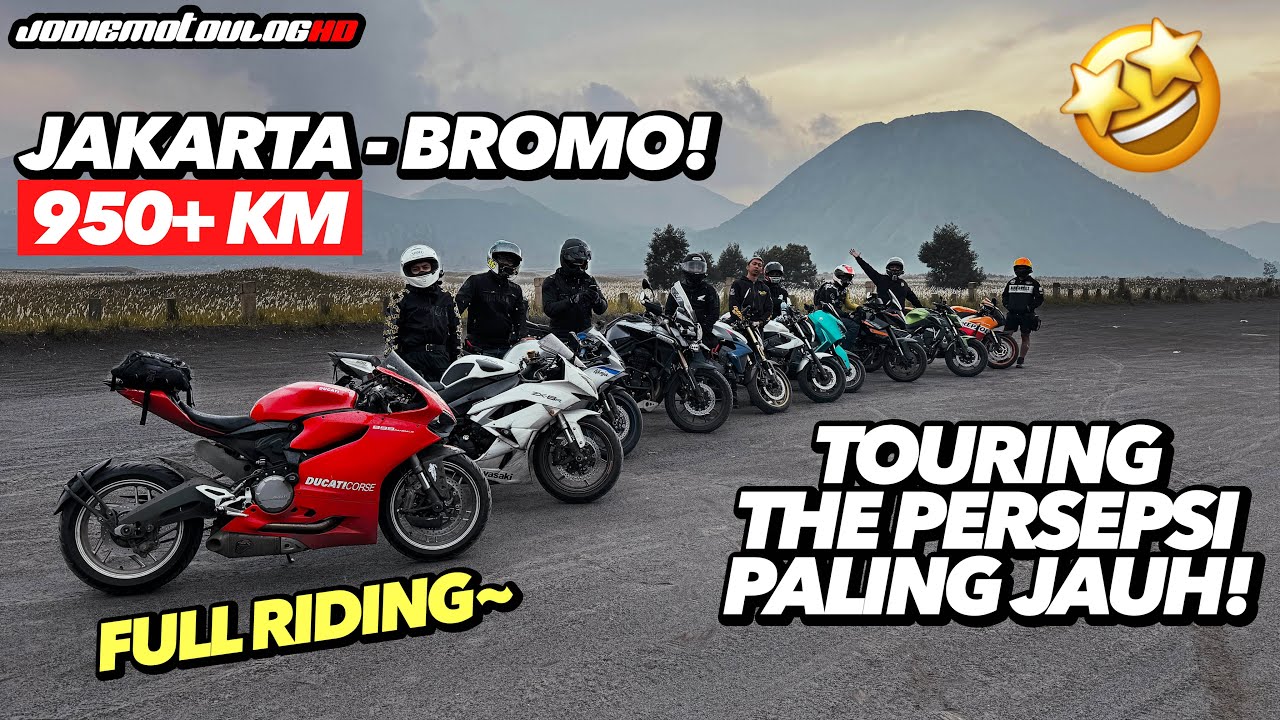 EPS 1 Touring Jakarta Bromo Full Riding ! The PERSEPSI Kembali TOURING 🔥