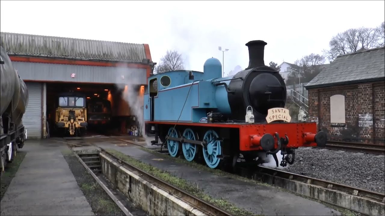Railways 2016 Jessie in steam at Barry, shunting freight and more.