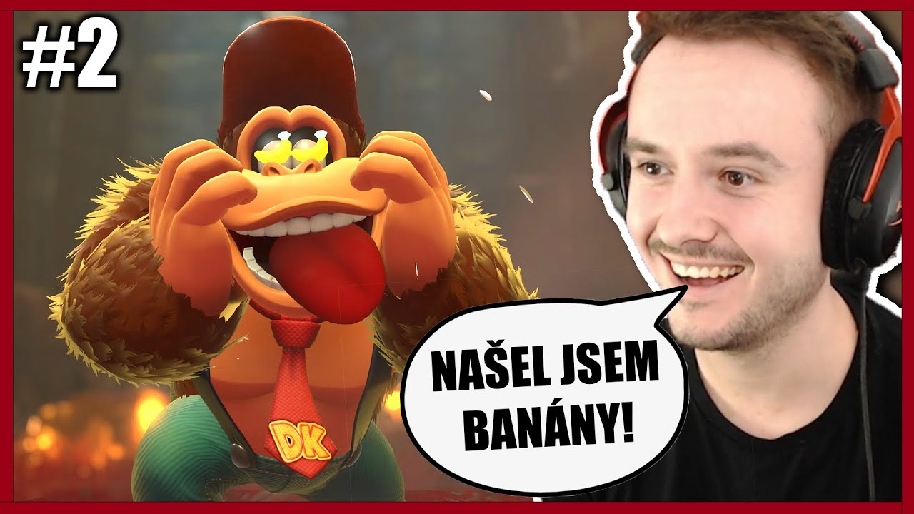KONEČNĚ JSEM NAŠEL BANÁNY!🤩🍌 -  Donkey Kong Bananza #2