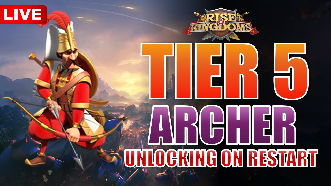[LIVE] MY RESTART IS HITTING T5! COME HANG OUT!! | Rise of Kingdoms