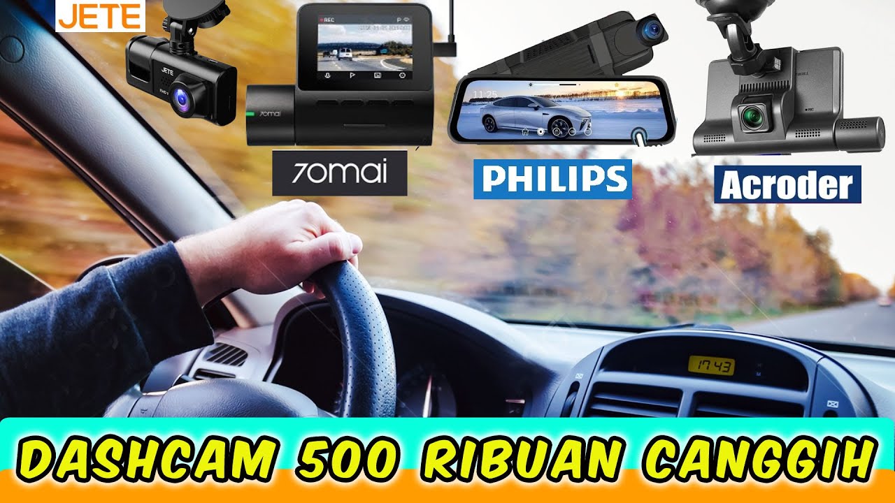 500K - 1 Juutaan | 5 Dashcam Kamera Mobil 360 Derajat Depan Belakang 2025 Murah Berkualitas !